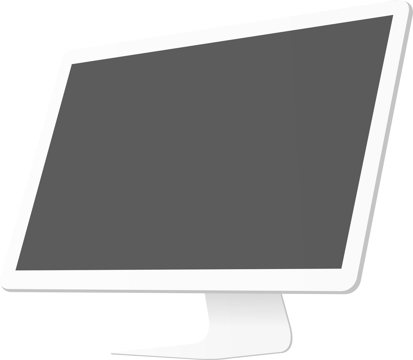 Computer Monitor Illustration